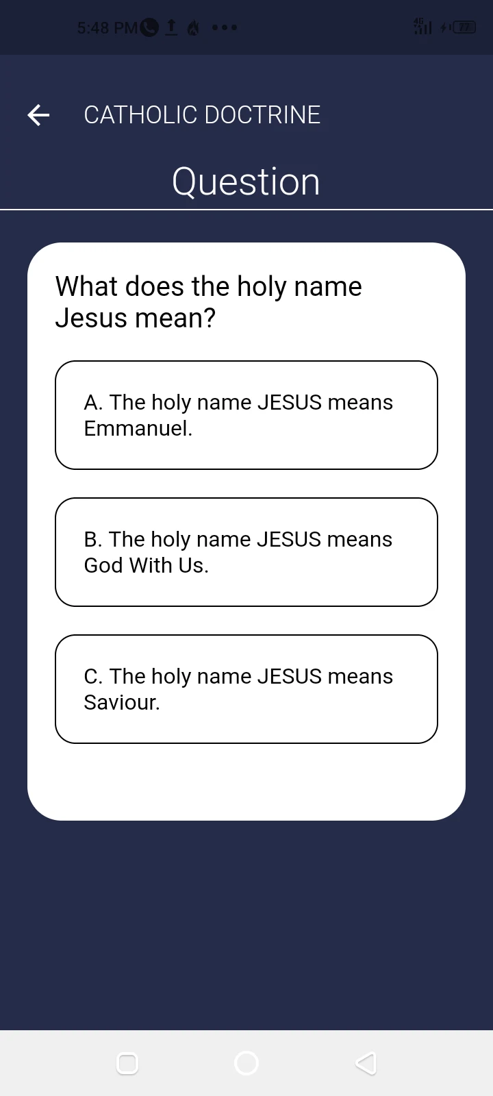 Catholic Missal for Nigeria screenshot